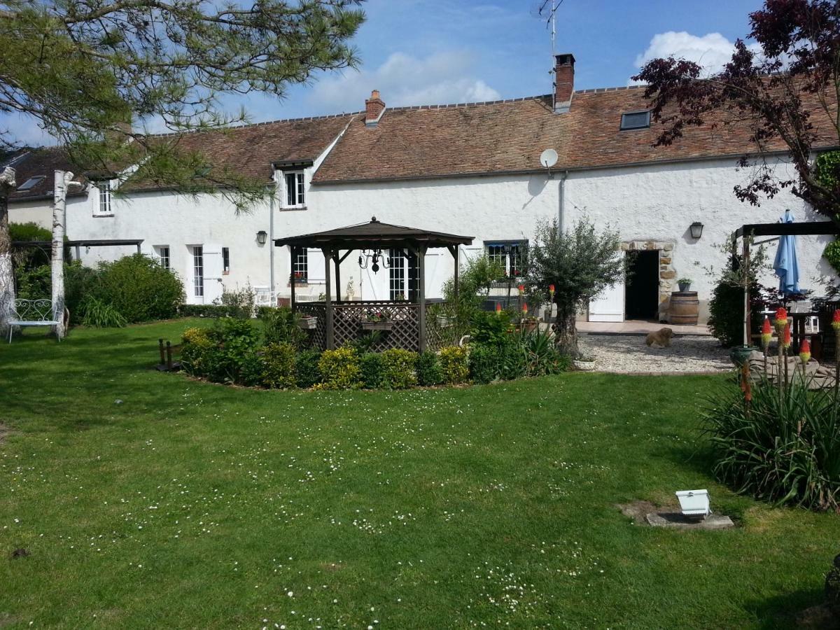 La Longere Des Glycines Bed and Breakfast Egligny Eksteriør billede